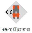 ixon icon diamond - knee hip CE protectors